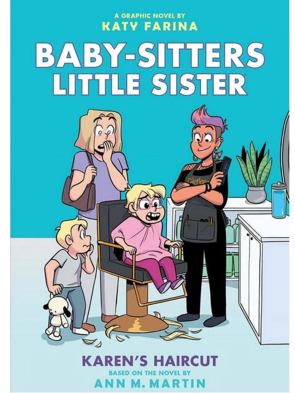 Baby-Sitters Little Sister #7 Karen's Haircut: A Graphic Novel Book-Brand NEW